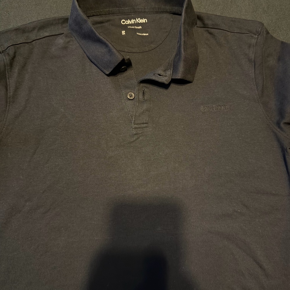 Calvin Klein Men's Dark Polo Shirt